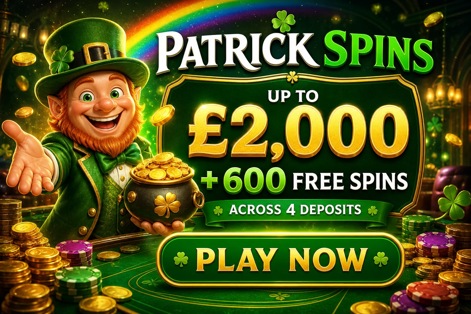 PatrickSpins casino promotion